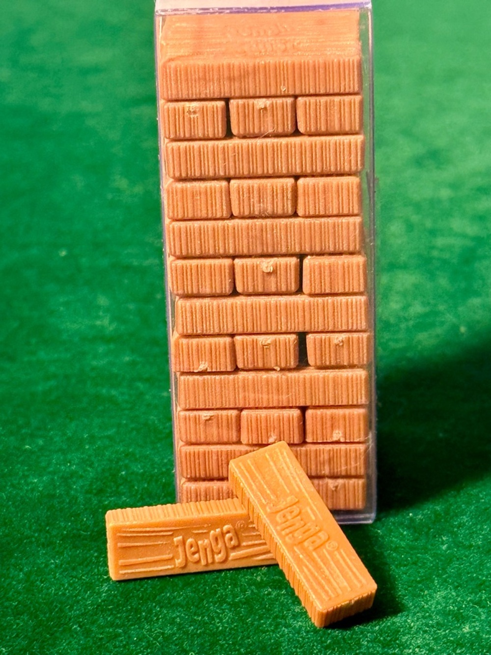 World’s Smallest Jenga * Miniature Game * Pocket Size * Case Included